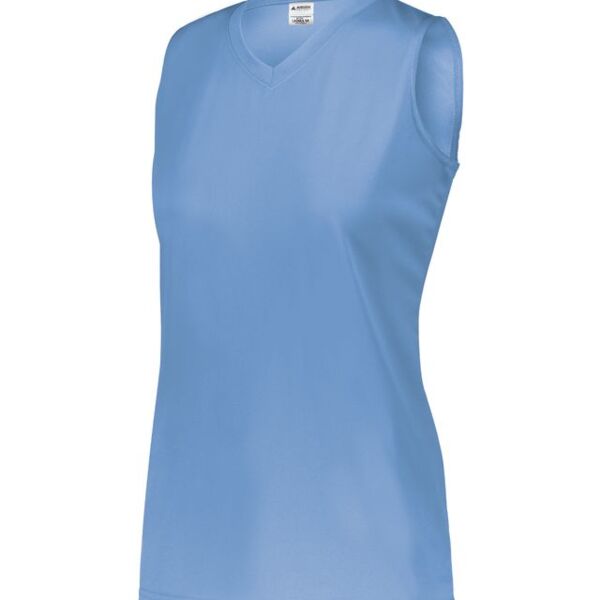 Girls Attain Wicking Sleeveless Jersey Thumbnail