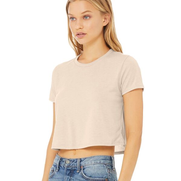 BEL LDY FLOWY CROP T Thumbnail